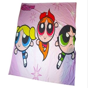 Powerpuff Girls Pink Zip-Up Full‎ Size Duvet Cover